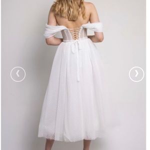 My wedding dress. One time used size is 42. From Turkish boutique. Size 14 .